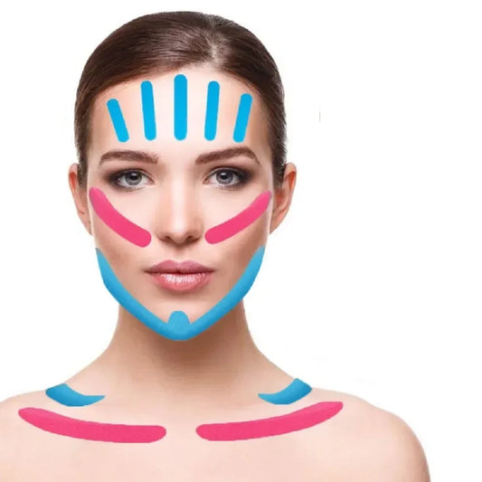 Kinesiology Tape For Face V Line Neck Eyes